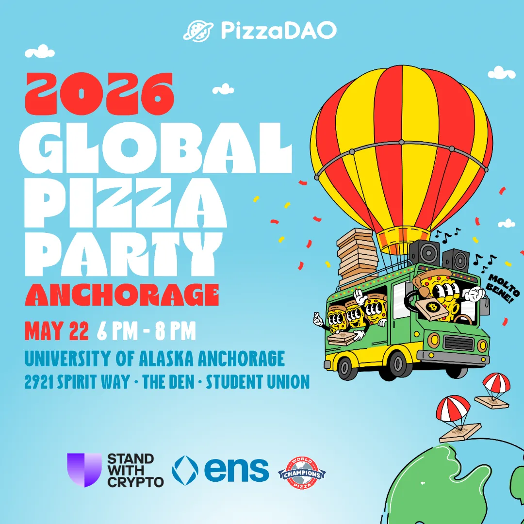 2026 Global Pizza Party Anchorage flyer